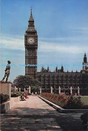 D280509 Big Ben vom Parliament Square London UK J Arthur Dixon