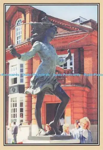 D285242 Middlesex Harrow Katie eine Statue von James Butler R A enthüllt 2. Mai 19