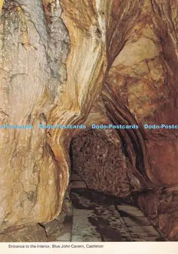 D285243 Castleton Blue John Cavern Eingang zum Innenraum E T W Dennis and Son