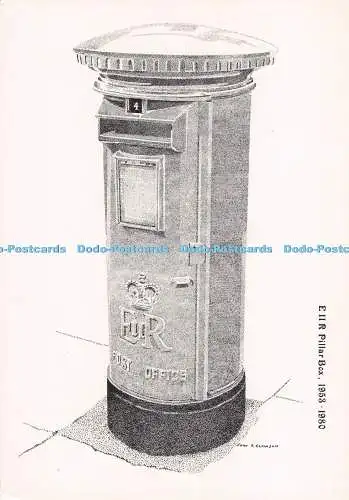 D282988 E II R Säulenbox 1953 1980 von Carron Company of Falkirk NWPB Serie 5