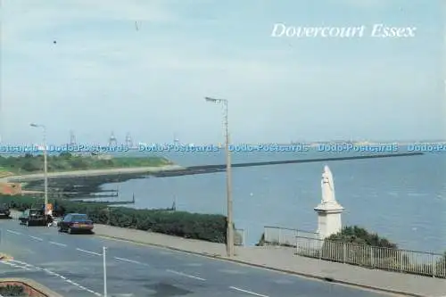 D285272 Dovercourt Essex Dovercourt Bay von Marine Parade mit Queen Victoria S