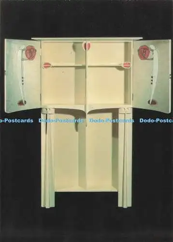 D283034 London Fine Art Society Cabinet with Intarsia Glass Panel 1902 Magna Books
