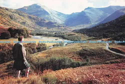 D287538 Glen Nevis bei Fort William Inverness Auenland Blick nach Südosten nach