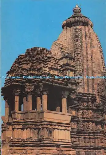 D285310 Khajuraho Tempel in der Nähe des Flughafens Chattar Bhuj Tempel