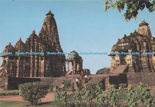 D285326 Khajuraho Kandary und Devi Tagdamba Tempel