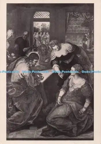 D278455 Jacopo Robusti Gen Tintoretto Christus Bei Maria und Martha Hirmer RP