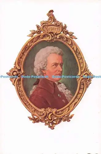 D283056 W A Mozart Nach einem Gemalde von Professor Janschek J Huttegger