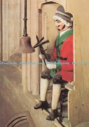 D278458 Somerset Wells Cathedral The Quarter Jack Called Jack Blandiver J Arthur