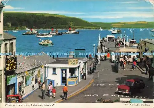 D285328 Cornwall Falmouth Prince of Wales Pier John Hinde Ltd H Gossler PM Falmo