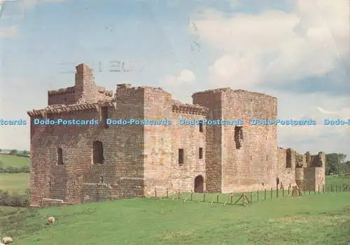 D287558 Midlothian Crichton Castle in der Nähe von Pathhead The Castle from the South Crown