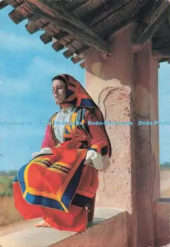 D278462 Costumi Sardi Desulo Magit P Marzari 1953