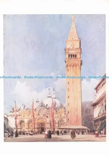 D283062 Cambridge Fitzwilliam Museum Piazza di San Marco Venice W F Sedgwick Lim