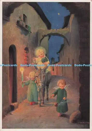 D278477 Kinder mit Flügeln in der Straße Nr 4314
