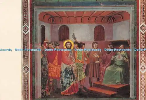 D283074 Padova Cappella degli Scrovegni Firenze Jesus vor Caiphas Colle di Ve