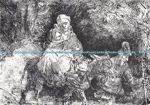 D283082 Chichester Pallant House Gallery The Flight into Egypt Crossing a Rill 1
