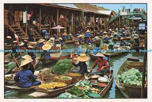 D285388 Thailand Provinz Rajburi Damnersaduak Floating Market TST S Manasan