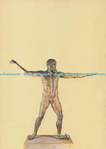 D283118 Athener Nationalbogenmuseum Bronze Statue des Poseidon 460 B C G Loucatos