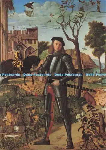 D278524 Sammlung Thyssen Bornemisza Jungritter in einer Landschaft Vittore Carpac