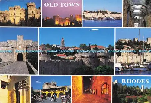 D287620 Rhodos Altstadt Tolios Athen Multi View