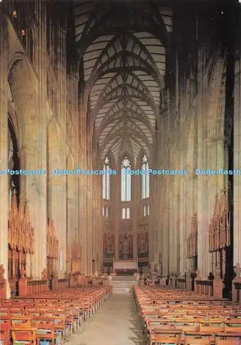 D278528 Lancing Chapel Interior Looking East J Arthur Dixon 1987