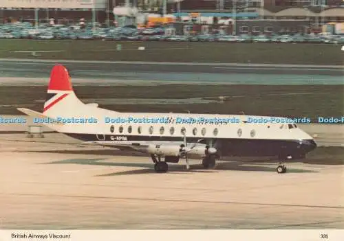 D280720 British Airways Viscount Charles Skilton and Fry Ltd A Smith
