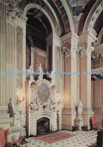 D278530 Castle Howard The Hall Chimneypiece Photo Precision 1981