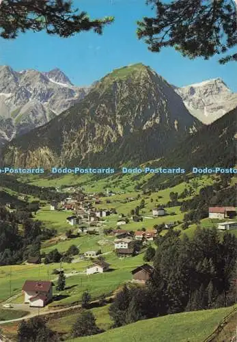 D278533 Marke Mit Scesaplana Vorarlberg Risch Lau