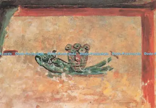 D285401 Catacombe di S Callisto Der Fisch mit Broten und Wein 2. Jahrhundert Fotoc