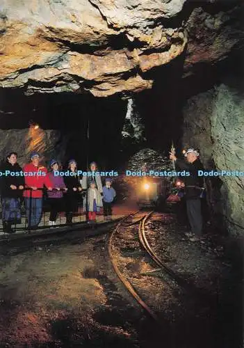 D278539 Blaenau Ffestiniog Miners Underground Tramway Llechwedd Slate Caverns J