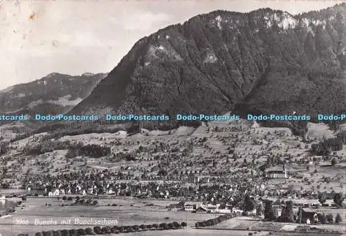D285407 Buochs mit Buochserhorn Engelberger Stans 1959