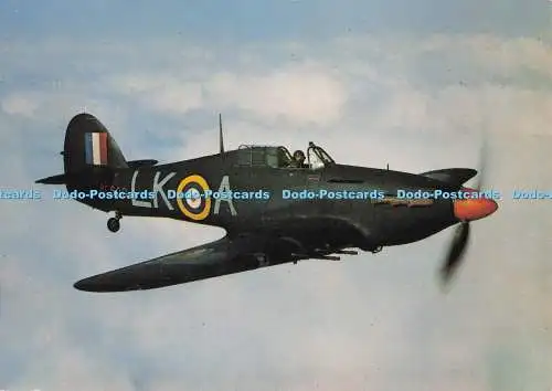 D280737 Hawker Hurricane MK IIc No 87 Sqn RAF J Arthur Dixon