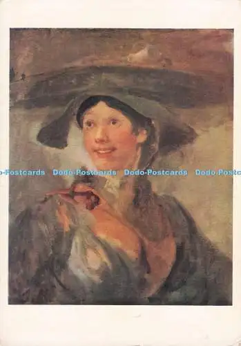 D287662 National Gallery The Shrimp Girl Sketch Waterlow and Sons Limited London