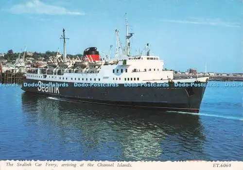 D280760 Die Sealink-Autofähre auf den Kanalinseln Bamforth und Co Lt
