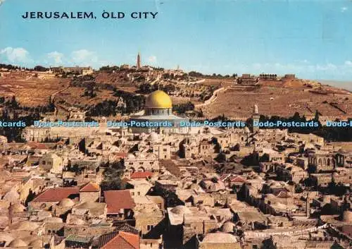 D285440 Jerusalem Altstadt Gesamtansicht mit Ölberg Palphot Ltd