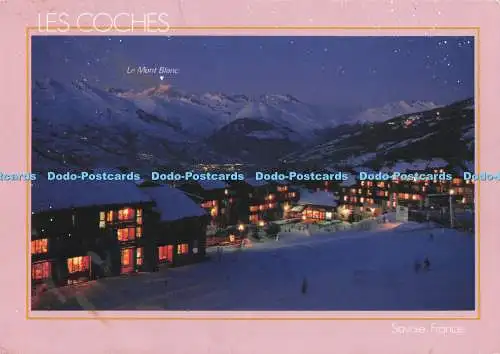 D287677 Les Coches Savoie France Crepuscule Edy Les Belles Feuilles O Collomb 19