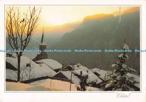 D287678 Chatel Station des Portes du Soleil Alpcolor Yvon Chaloyard 1992