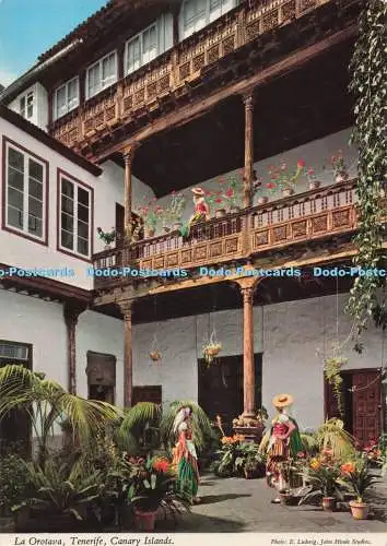 D278586 Kanarische Inseln Teneriffa La Orotava John Hinde Padane E Ludwig