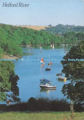 D278588 Helford River At Porth Navas J Salmon 1991