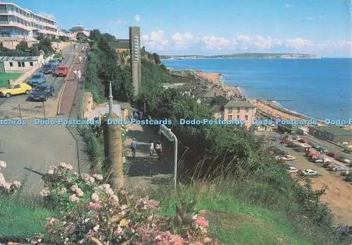 D280786 I W Shanklin Eastcliff Promenade der Aufzug und Teil der Esplanade W J
