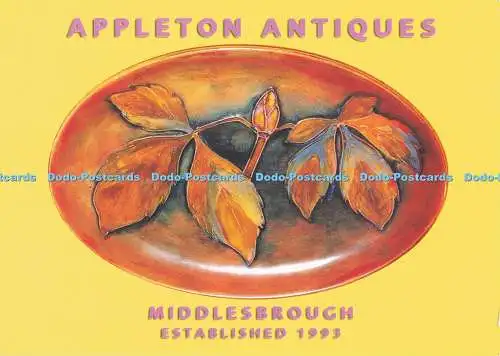D287691 Appleton Antiquitäten Middlesborough gründet 1993 Moorcroft Linthorpe Sp