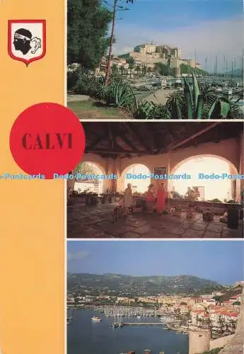 D278597 Calvi La Citadelle Le Marche Roc e Mare 1989 Multi View