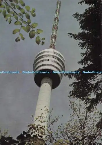 D278646 Fernsehturm Stuttgart Europas Kuhnstes Bauwerk Hoch Turmrestaurant Ria G