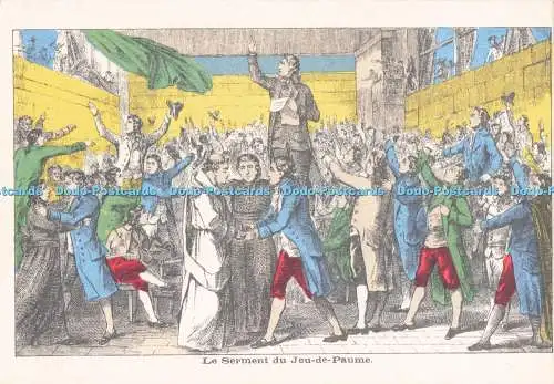 D287740 Le Serment du Jeu de Paume Les Grandes Journees de la Revolution Francai