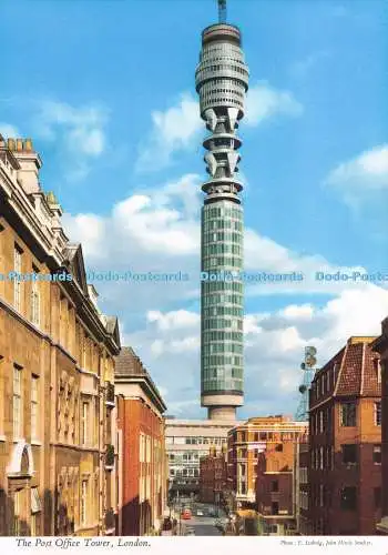 D280863 London Cleveland Street The Post Office Tower John Hinde Studios E Ludwi