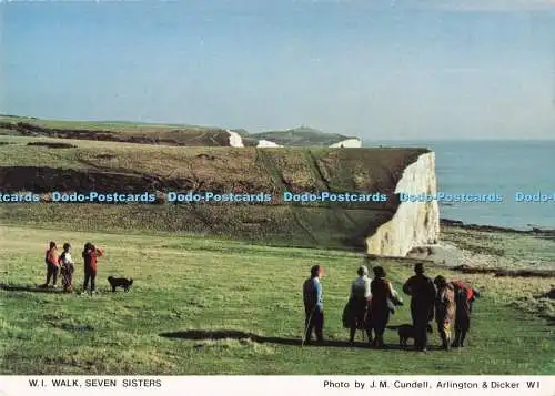 D285535 W I Walk Seven Sisters East Sussex Federation of Women Institutes Judges