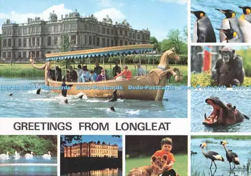 D280866 Grüße von Longleat John Hinde Ltd Mehrfachansicht