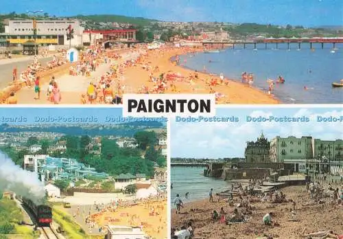 D280870 Paignton Goodrington Preston Europa Karten Neill Metcalfe Multi View