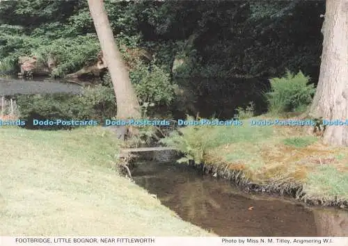 D285541 Fußgängerbrücke Little Bognor bei Fittleworth West Sussex Federation of Wome