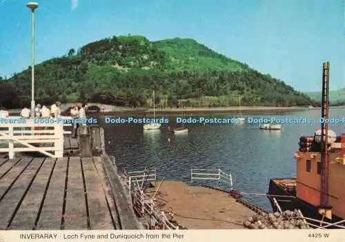 D280892 Inveraray Loch Fyne und Duniquoich von der Per Whiteholme Ltd Hail Cale