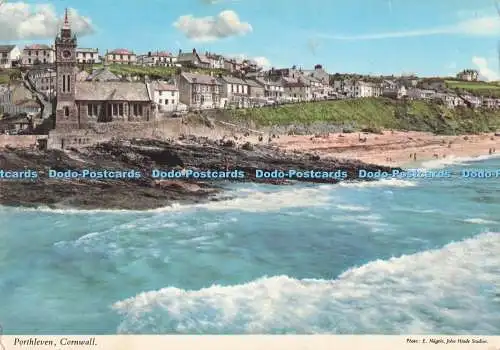 D285567 Cornwall Porthleven John Hinde Ltd E Nagele PM Helston 1973